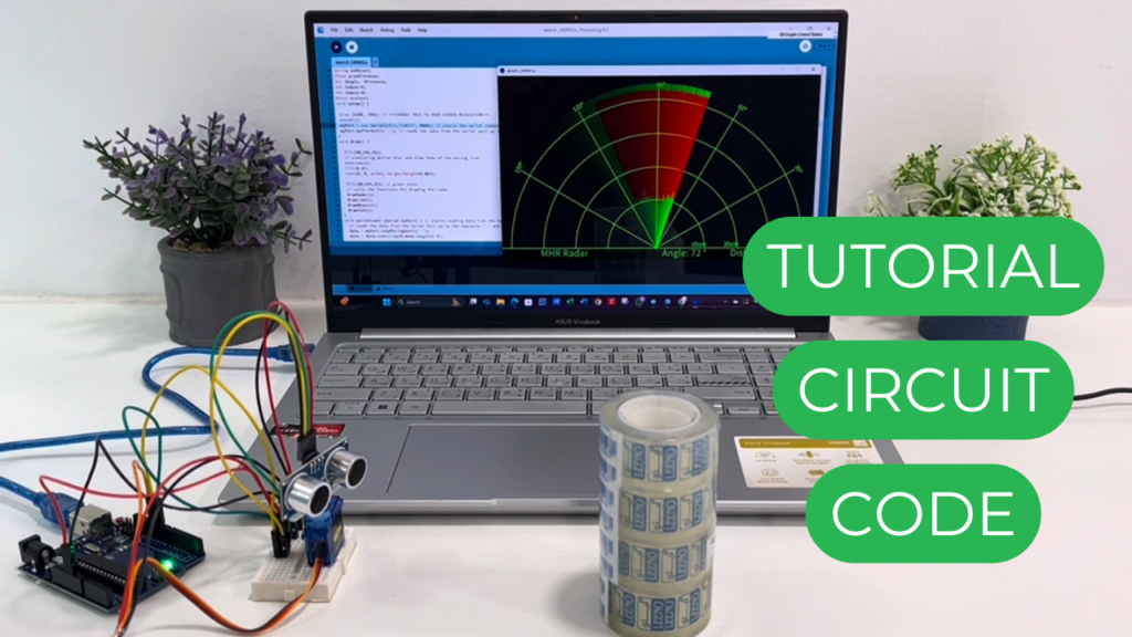 DIY Radar System using Arduino & Ultrasonic Sensor