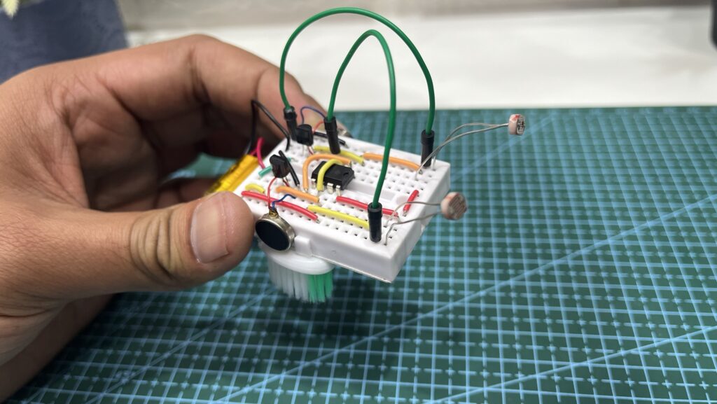 Build a Light Following Robot Insect | DIY Electronics Project